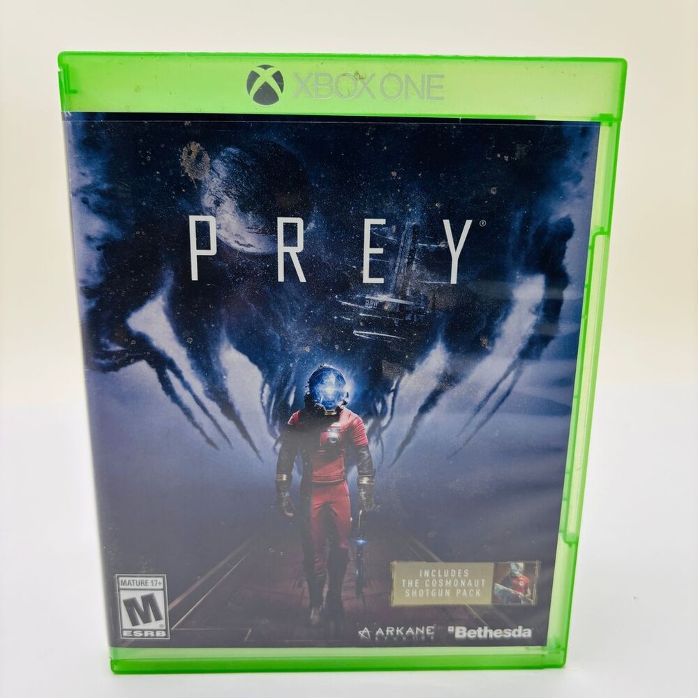 Prey XB1 (Microsoft Xbox One Bethesda, 2017) Complete W/ Manual